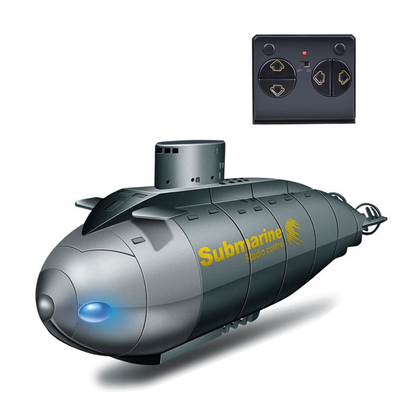 Mini RC Submarine for, 2.4G 6CH Remote Control Boat Remote Control Submarine,...