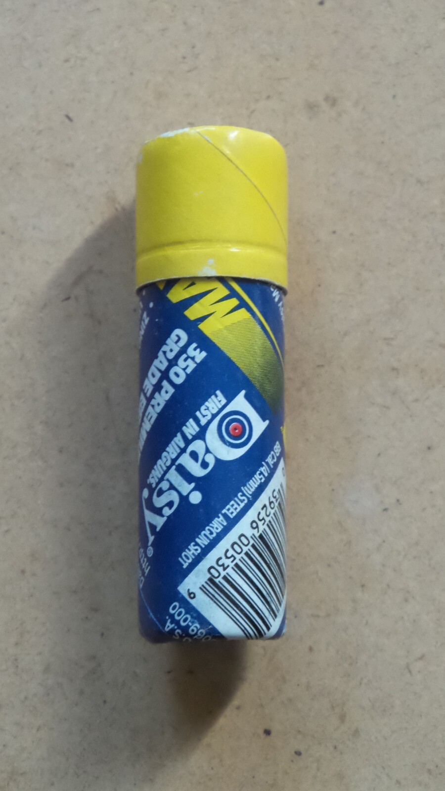 Vintage Daisy 350 Zinc Plated Premium Grade BB's Cardboard Tube Full NOS