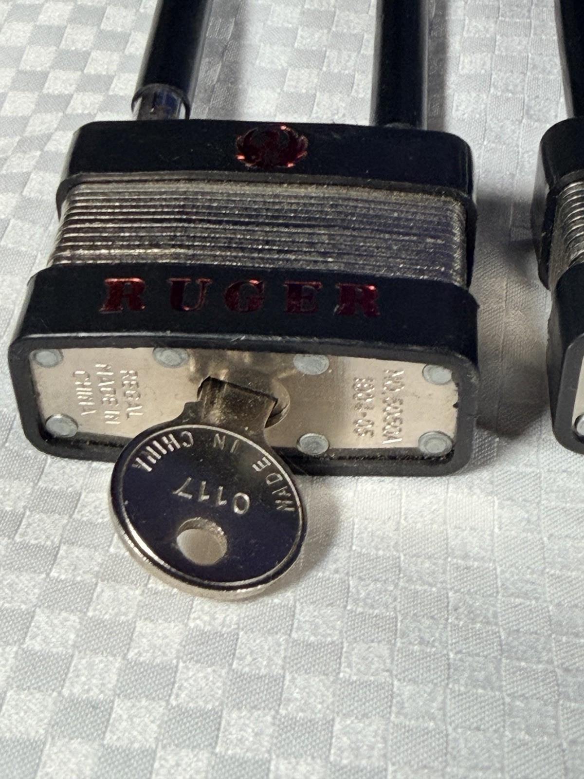 Ruger Gun Safety Bicycle Padlock Action Lock