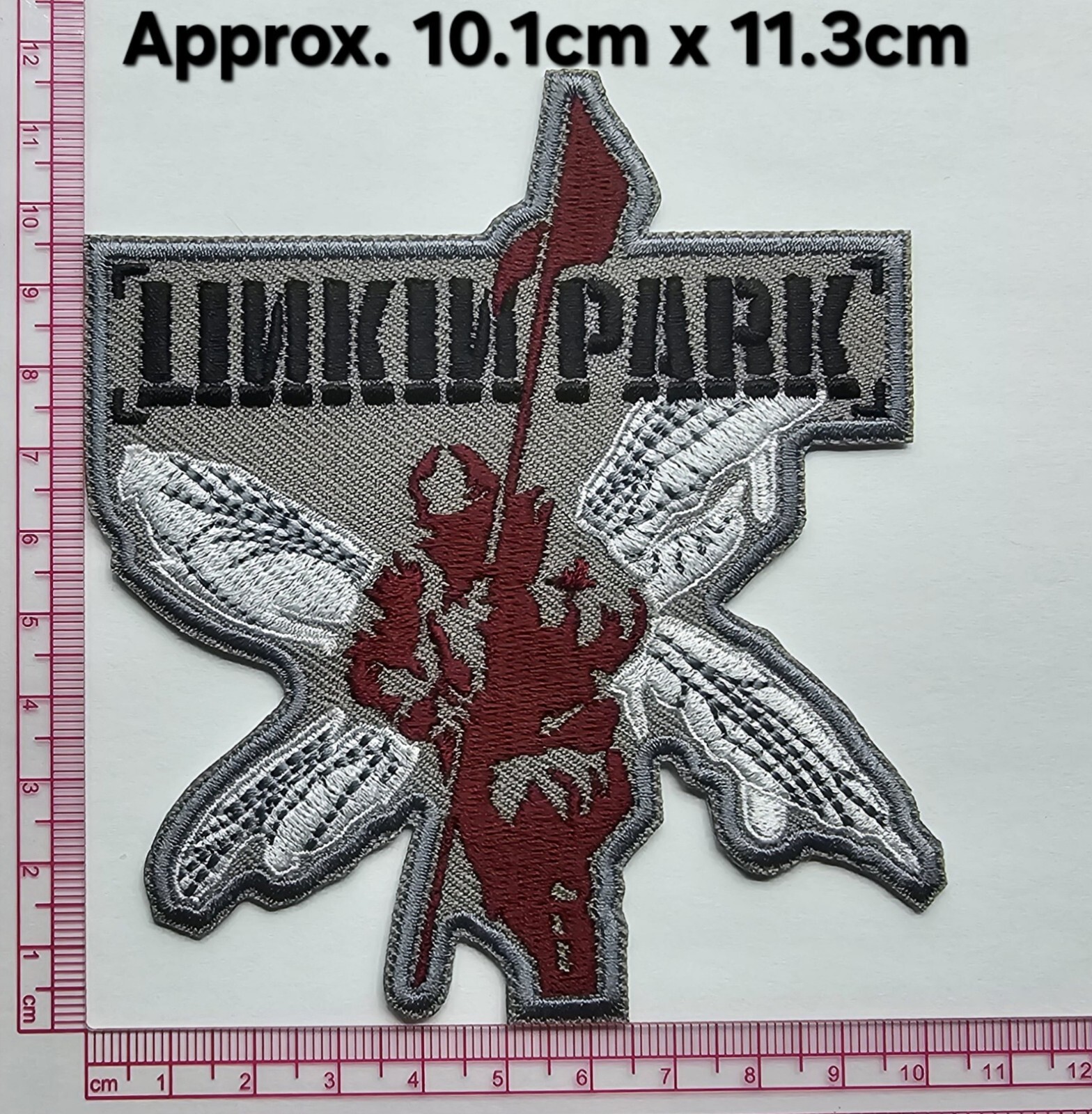 Linkin Park patch, Linkin Park logo patch, rock band patch, iron/sew on patch,