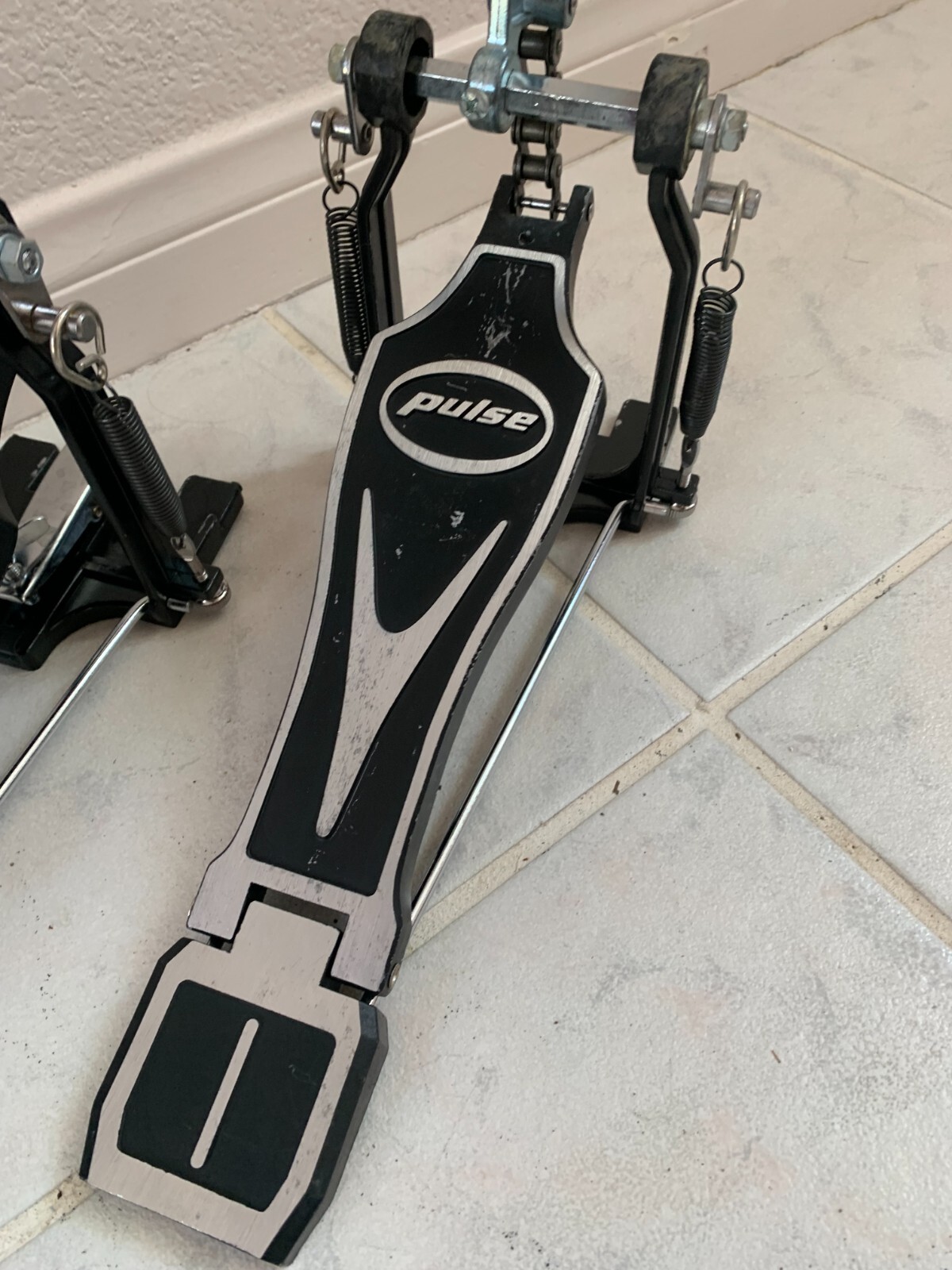 Pulse Double Drum Pedal Set of 2 Good Condition