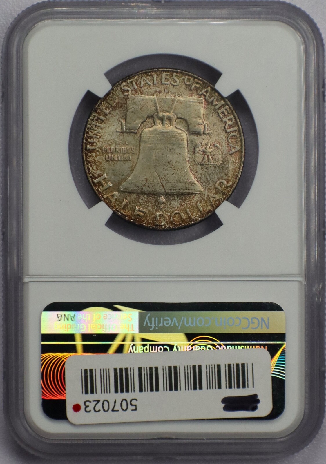 1952-D 50c Franklin Half Dollar - NGC MS 66 FBL
