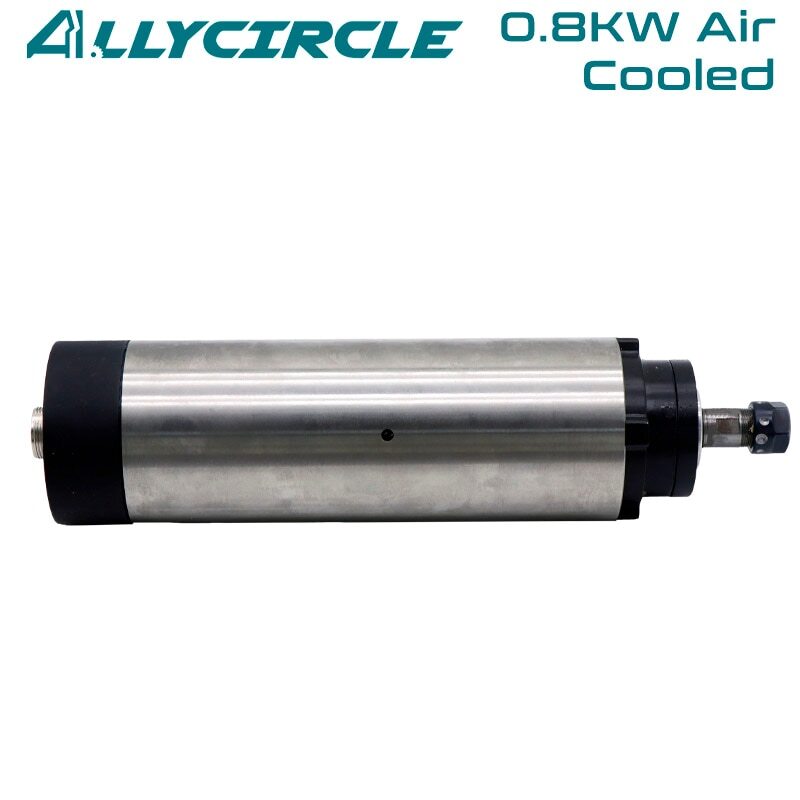 0.8KW Air Cooling Spindle Motor ER11 24000RPM AC220V 400HZ 6A for CNC Machine