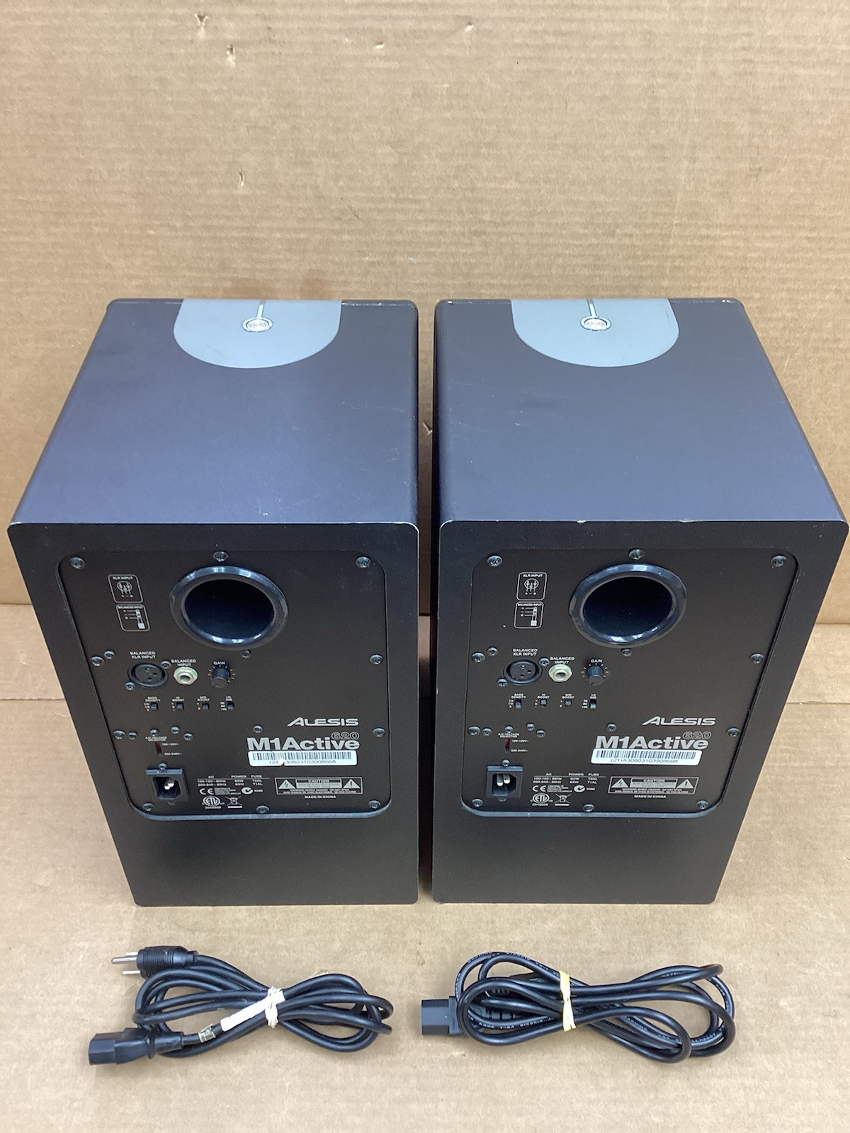 (Pair) Alesis M1 Active 620 Powered Studio Monitor Speaker Tested