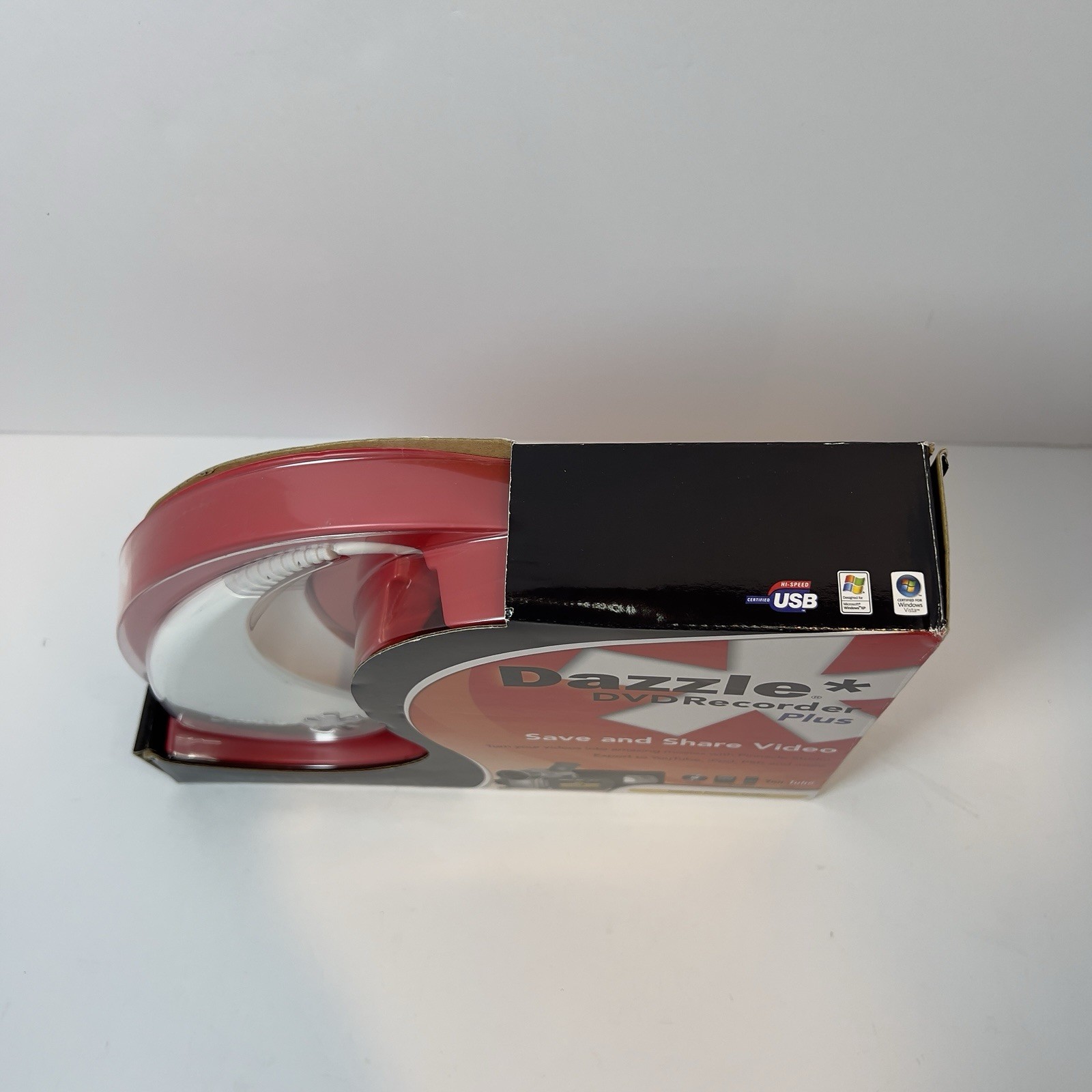 Dazzle DVD Recorder Plus Video Capture Device Open Box Untested No Software