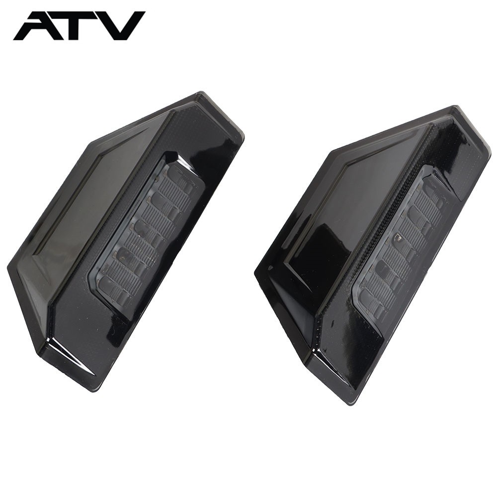 For 2013 2014 2015 Polaris Ranger XP 900 EPS Black LED Tail Lights Left Right