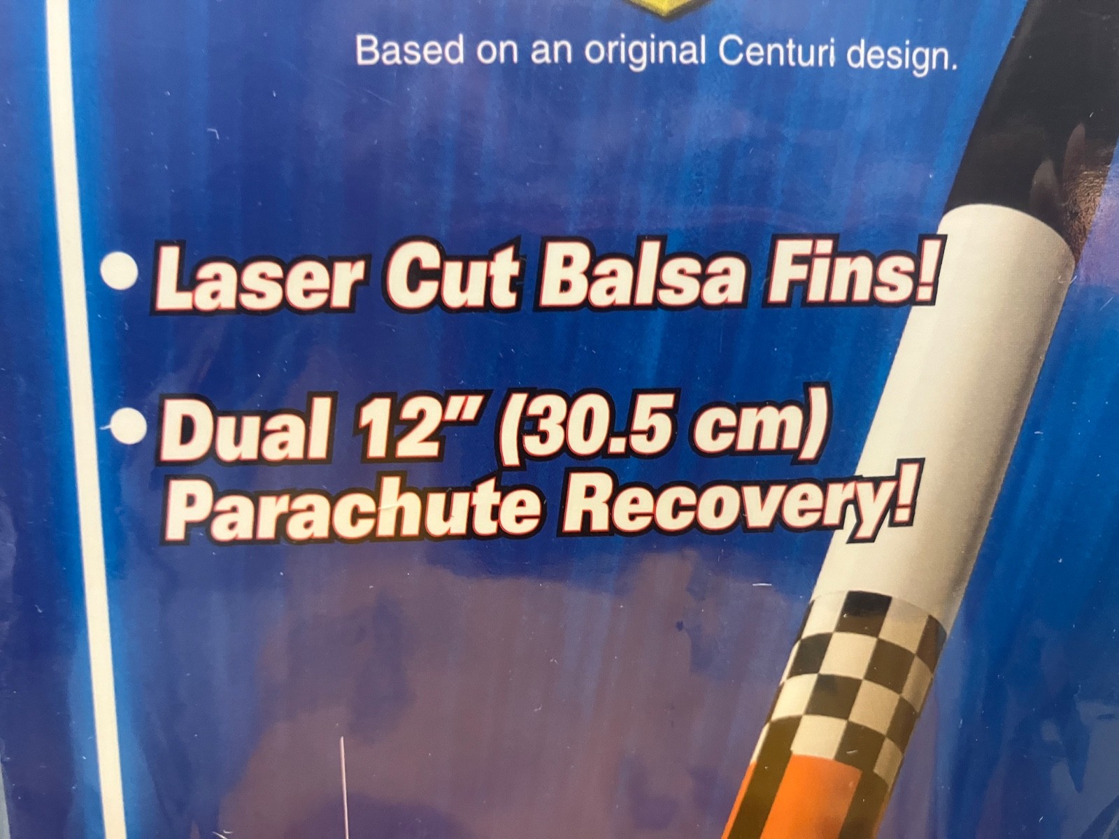 Estes Chuter-Two Flying Model Rocket Kit #3009 - Sealed
