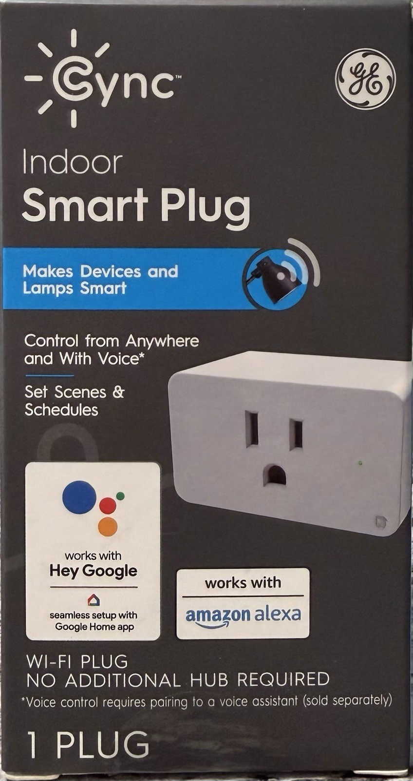 C by GE - INDOOR Smart Plug with Smart PLUG - Alexa / Google ASSISTANT FAST SHIP