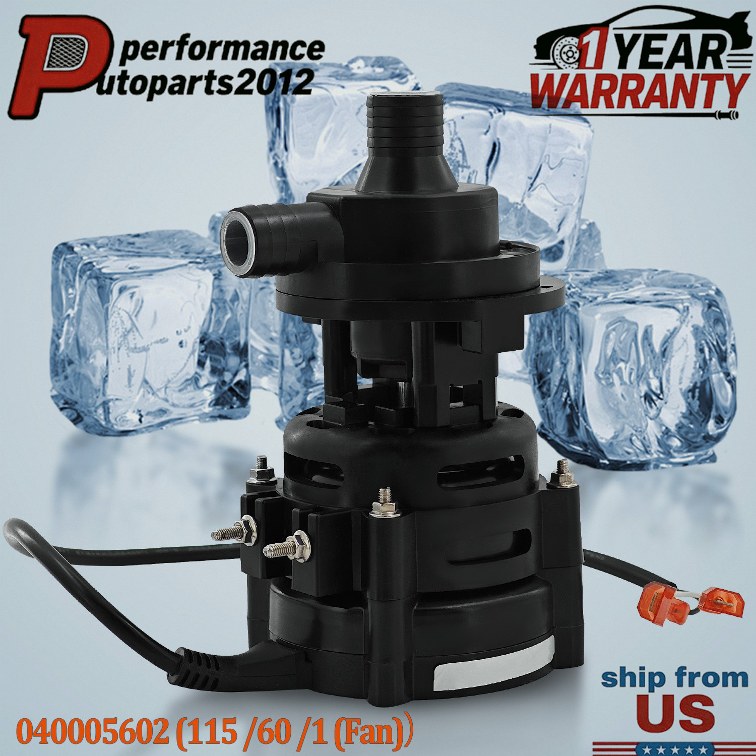 040005602 Ice Machine Water Pump 115V 60Hz Replacement for Manitowoc Scotsman