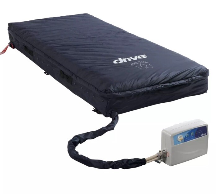 Drive Medical Med-Aire Assure 5" Air with 3" Foam Base Alternating Pressure and