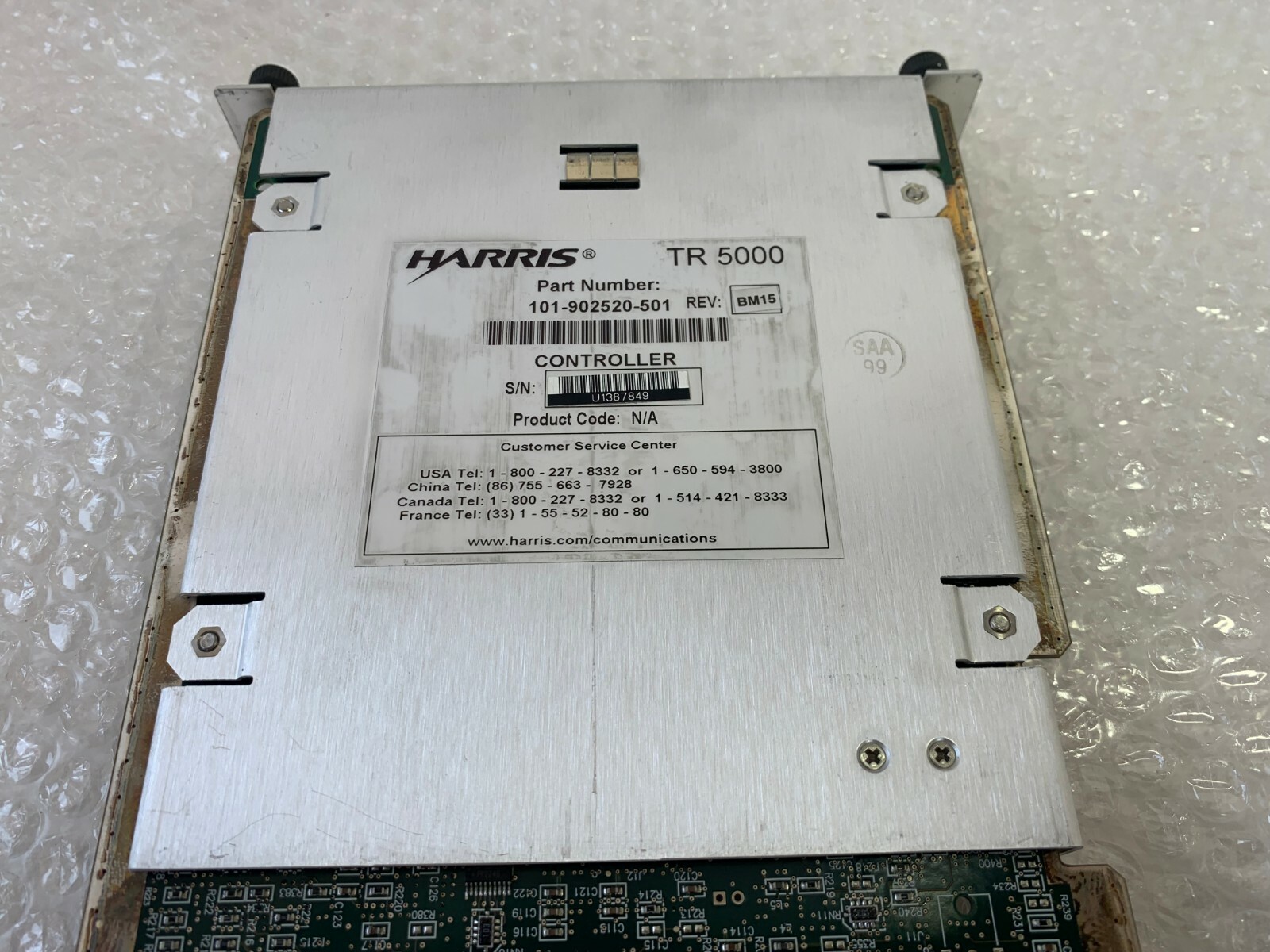 NDX-902520 Harris TRuePoint 5000 Controller 101-902520-501 BM15