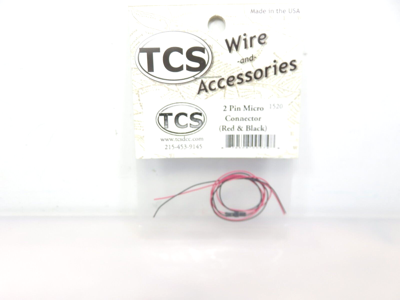 Train Control Systems TCS #1520 2-Pin Micro Connector