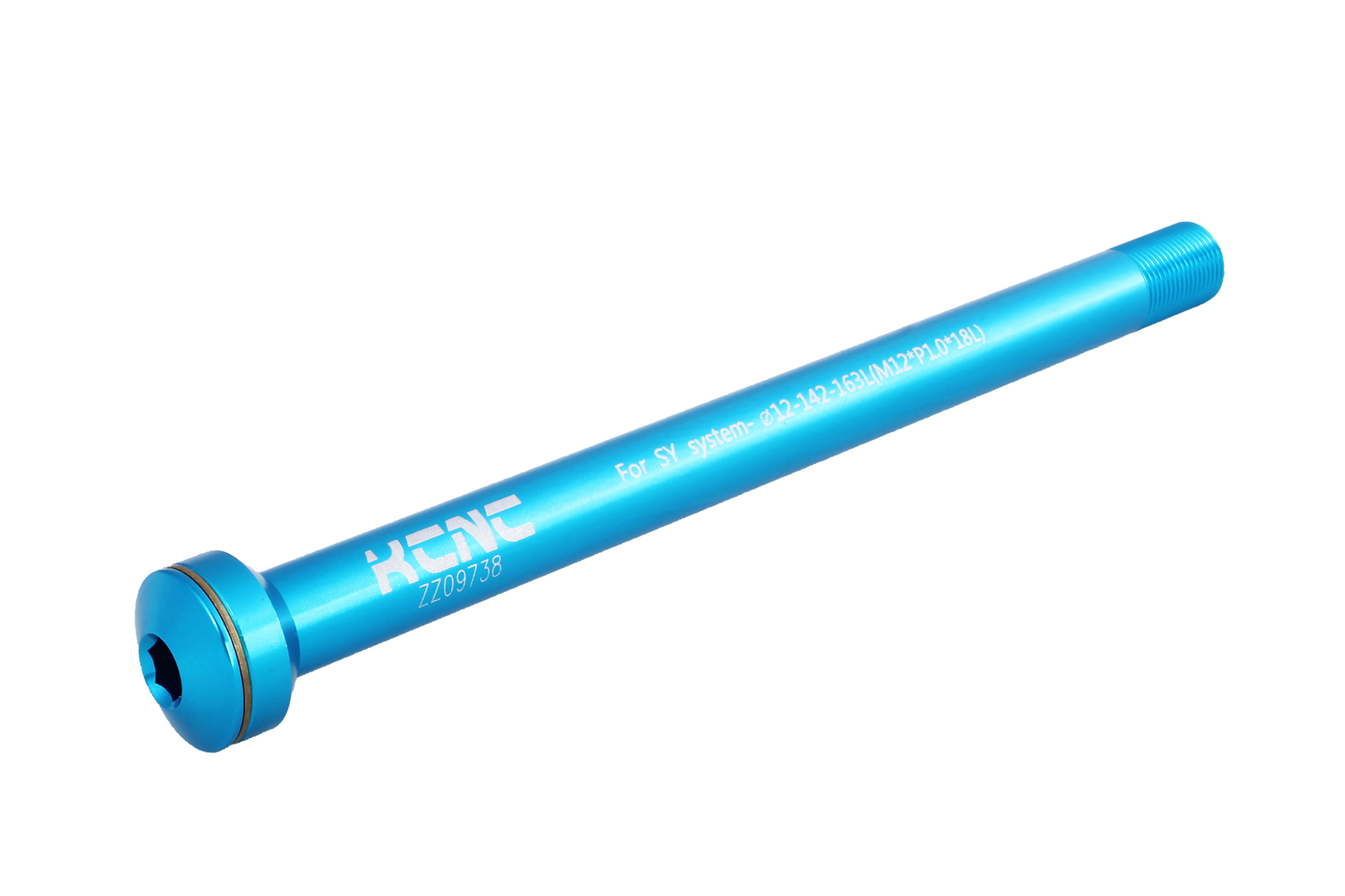KCNC KQR08 MTB eBike Cycling Rear Hub Skewer Syntace X-12 12MMX142MM Blue 1474