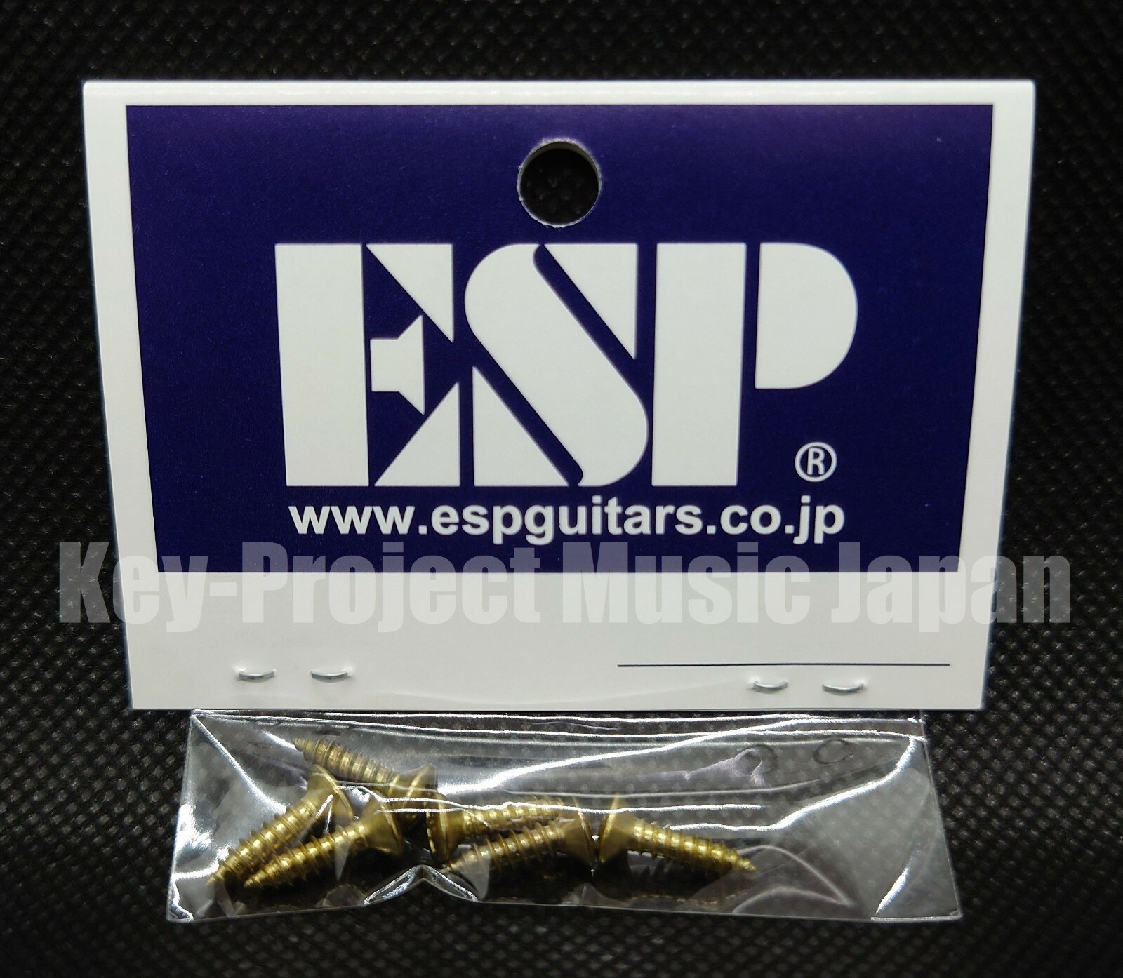ESP Screw for Pickguard Gold 3 x 12 mm 6-Pack New w/Tracking No.