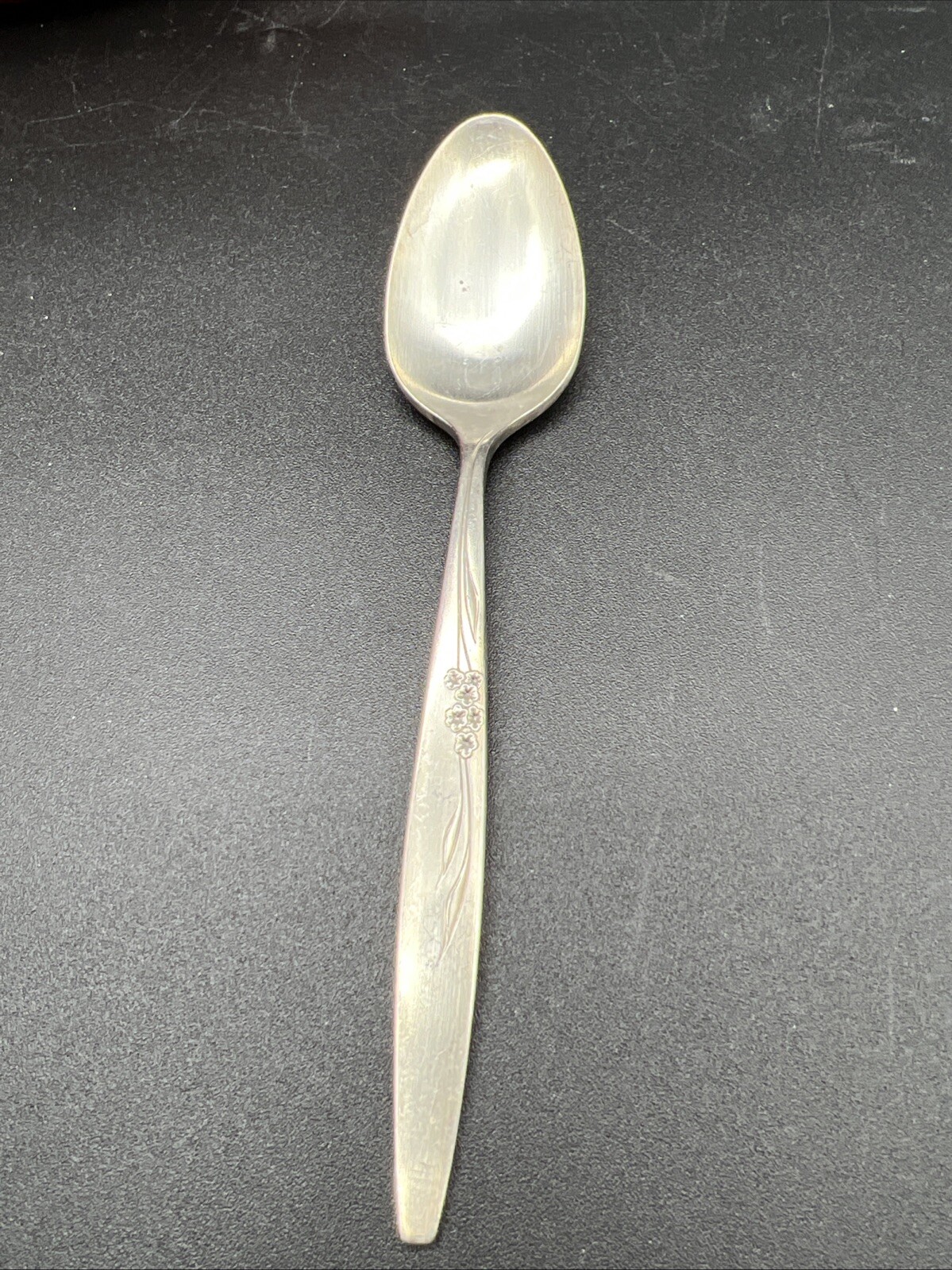 Oneida Community Enchantment Gentle Rose 1960's  Silverplate Flatware Teaspoon