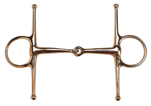 Gold Thigh Bridle / Gag Bridle "Cyprium"