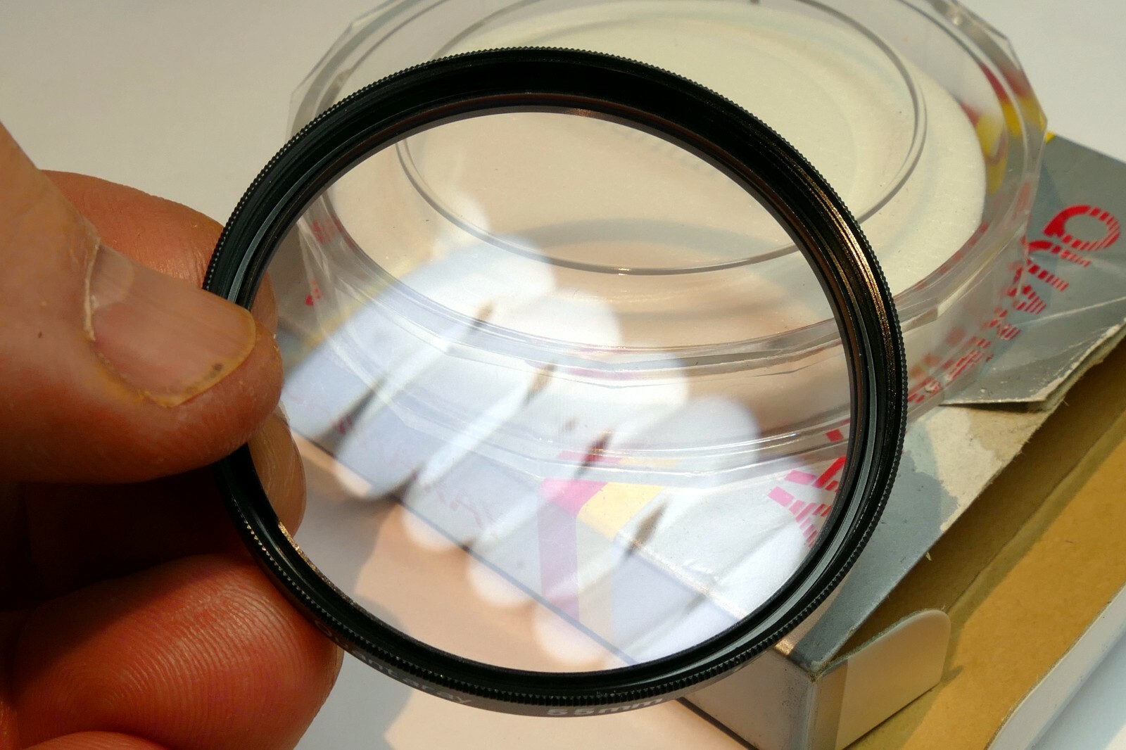 Quantaray 55mm Filter Skylight 1A with plastic case mint condition