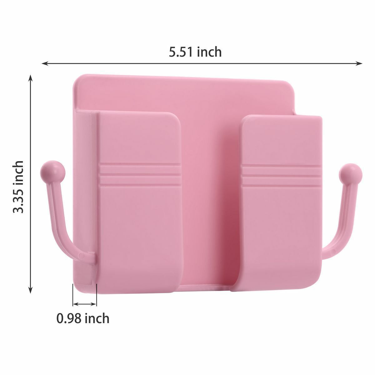 Wall Mounted Mobile Phone Holder Charging Stand Rack Shelf Self Adhesive Bracket