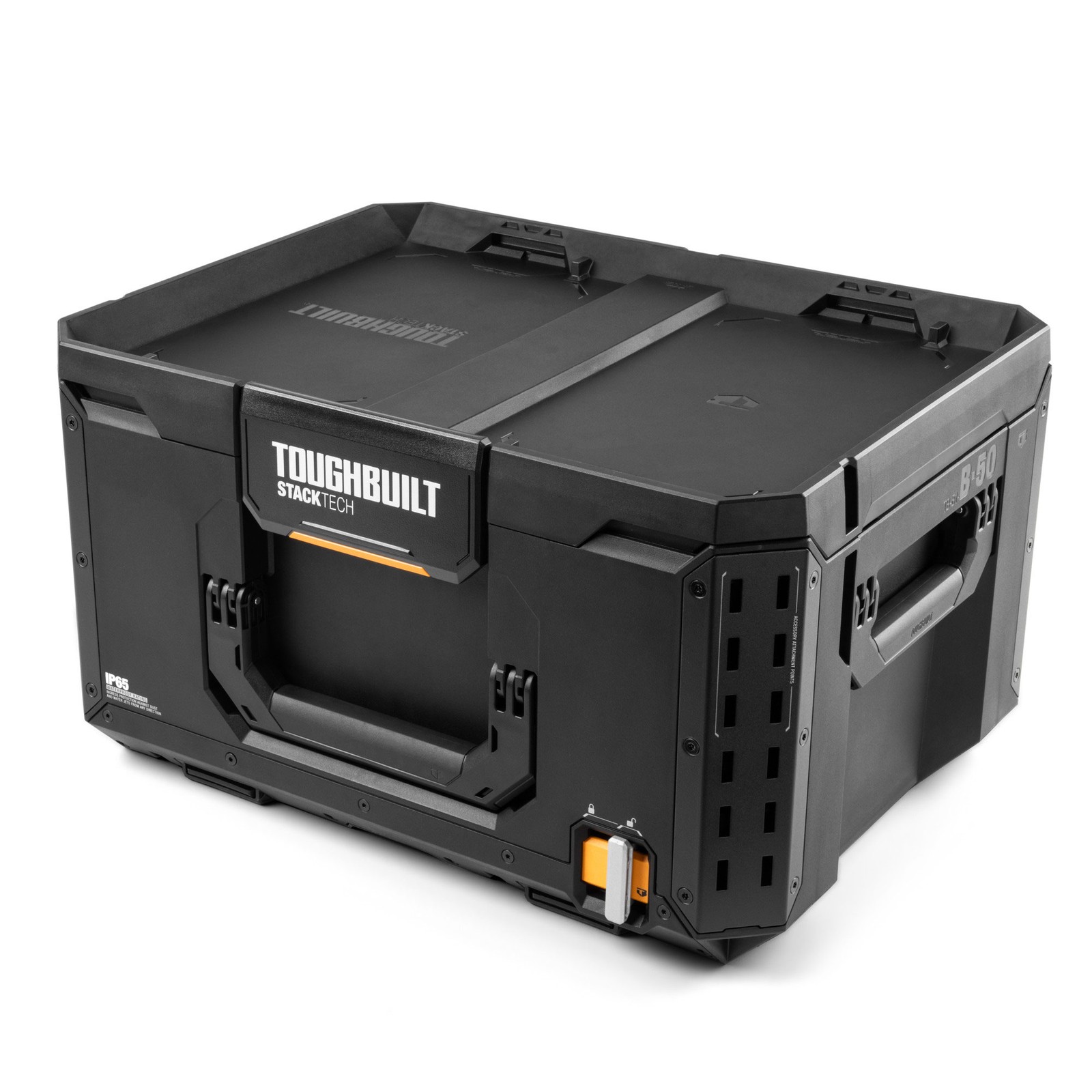 ToughBuilt StackTech Large Tool Box with Auto-Locking Interface and Tray