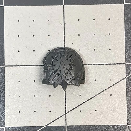 Chaos DAEMON PRINCE LARGE SHOULDER PAD bit plastic 40K bitz GW Kill Team BU26