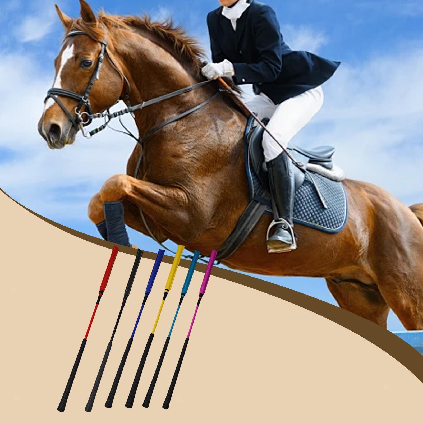Riding Crop Equestrian Training Lightweight Livestock Management Horse Whip