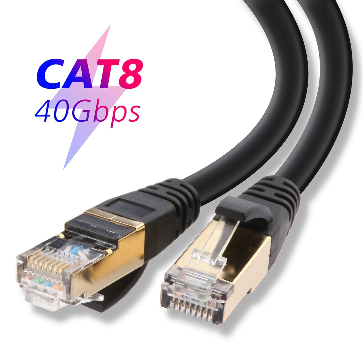 Anti-interference Ethernet Network Cable - Lot 6ft 10ft 25ft 50ft 100ft Optional