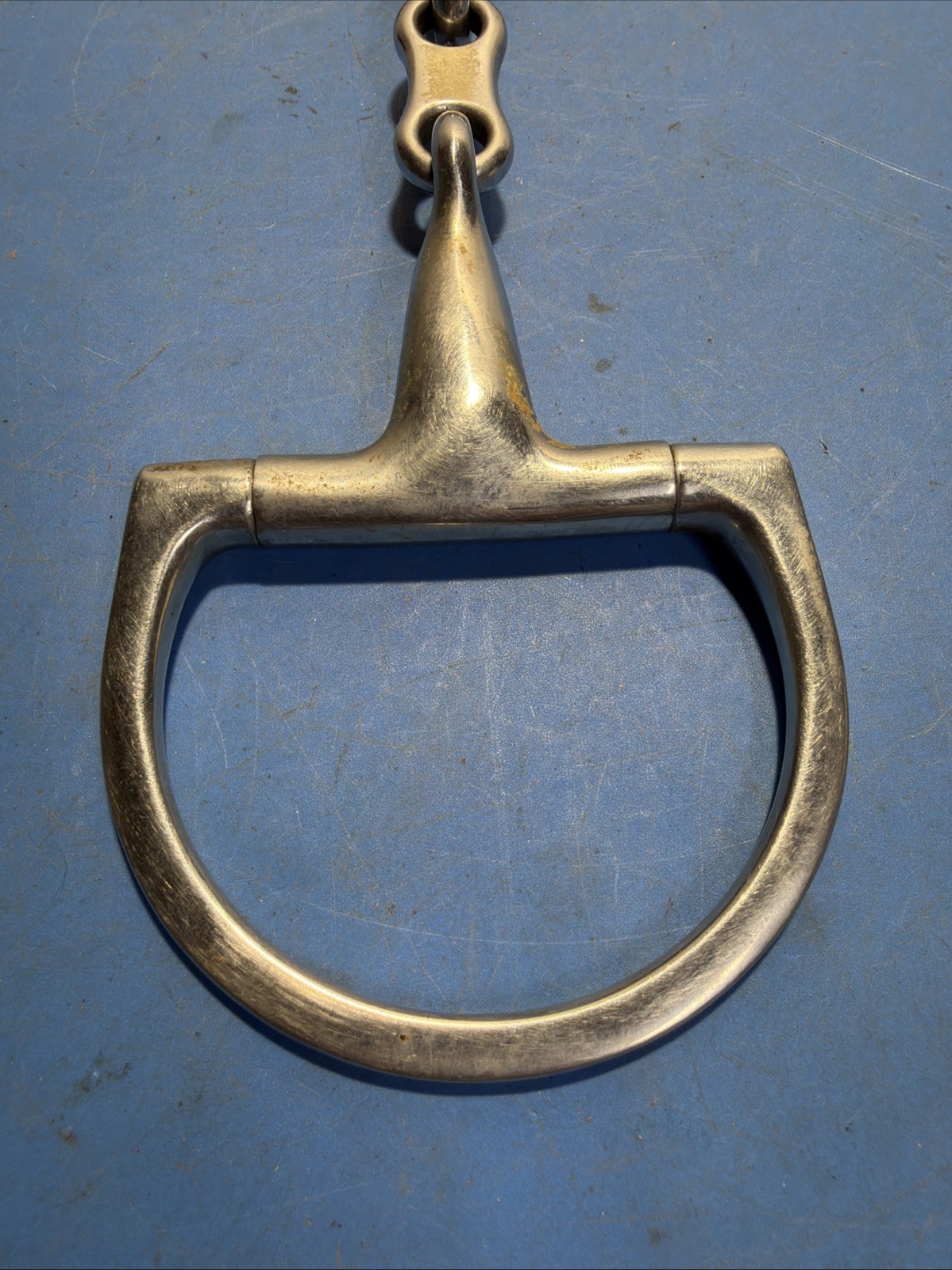Korsteel Stainless Hunter Dee Oval Link Snaffle Bit 5inch