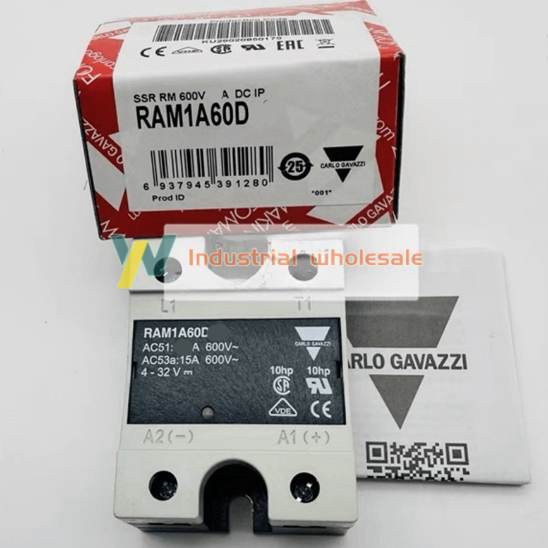 1PC New CARLO GAVAZZI RM1A60D50 50A 600V solid state relay