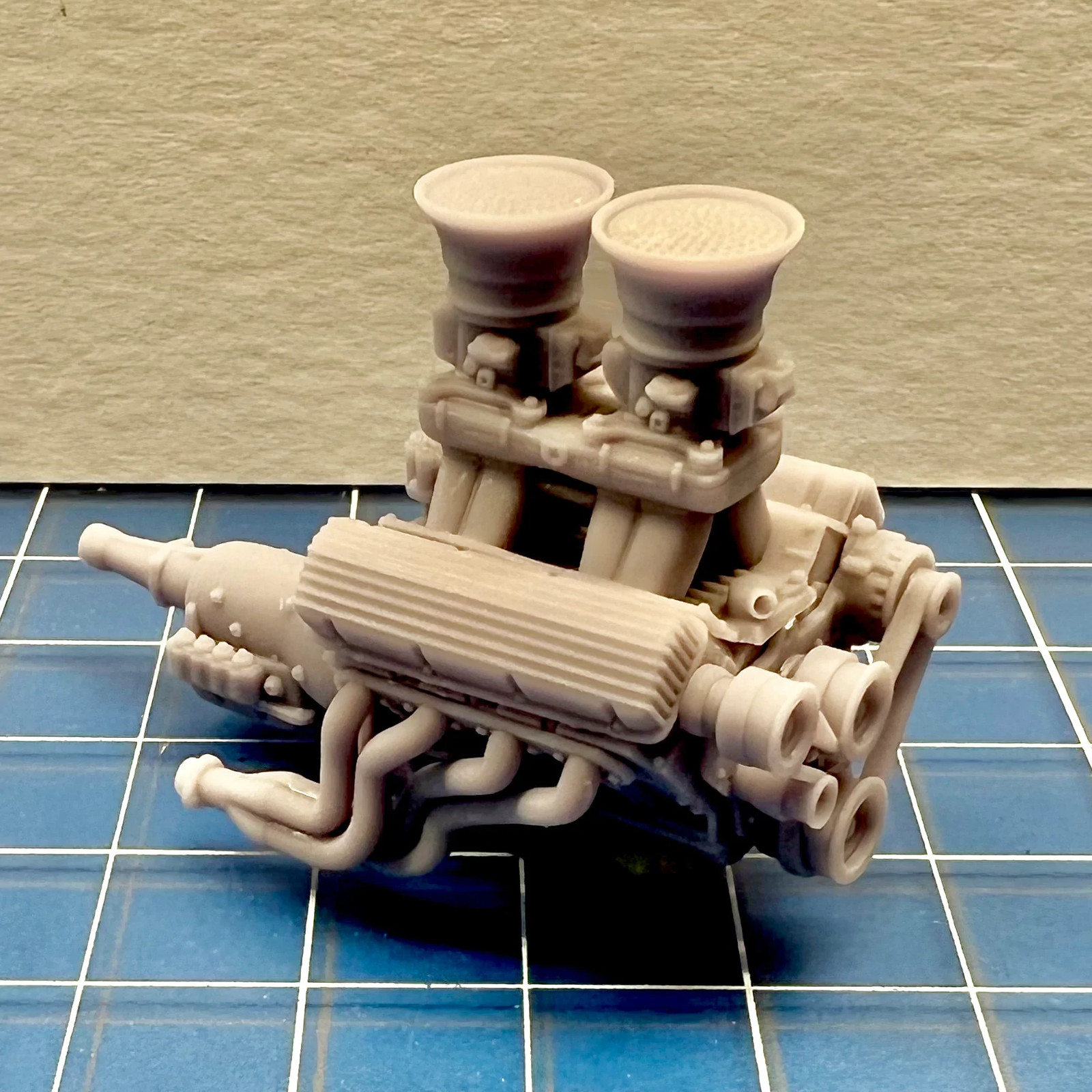 Chevy 572 Tunnel Ram Engine 1/25