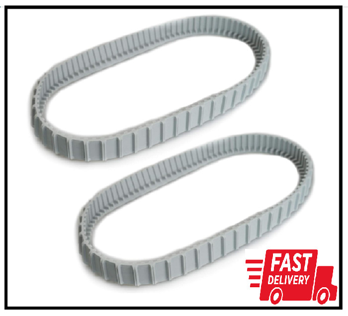 (2 Pack) Replacement Gray Tracks for Maytronics Dolphin Robotic Pool Cleaners wi