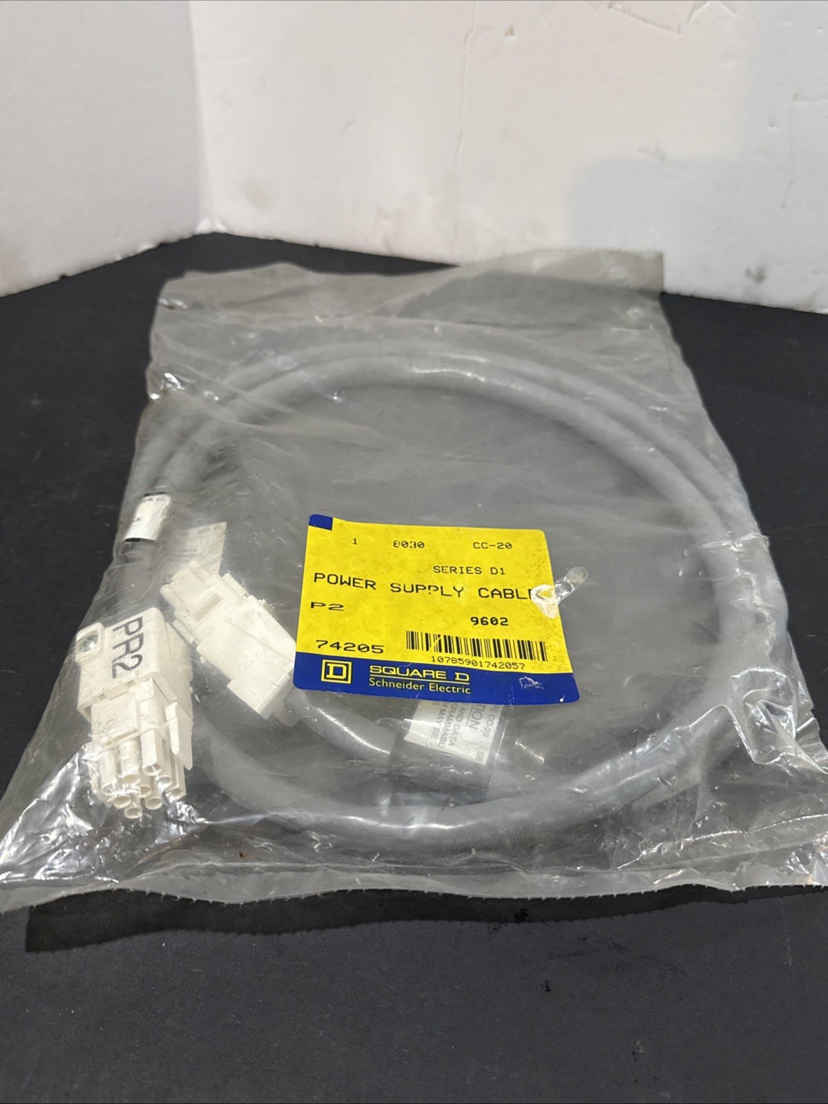 Square D 8030 CC-20 Series D1 Power Supply Cable NOS