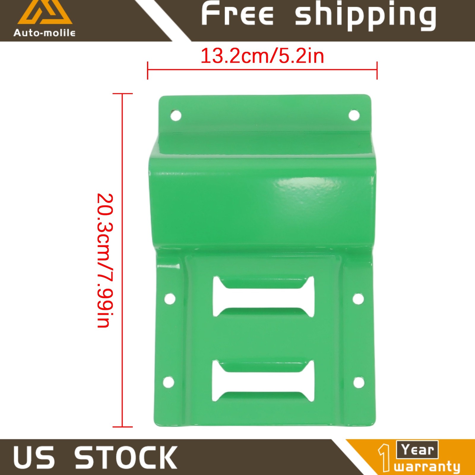 E Track Wheel Chock Tie Down System 8' Green Ratchet Straps Durable Secure Cargo