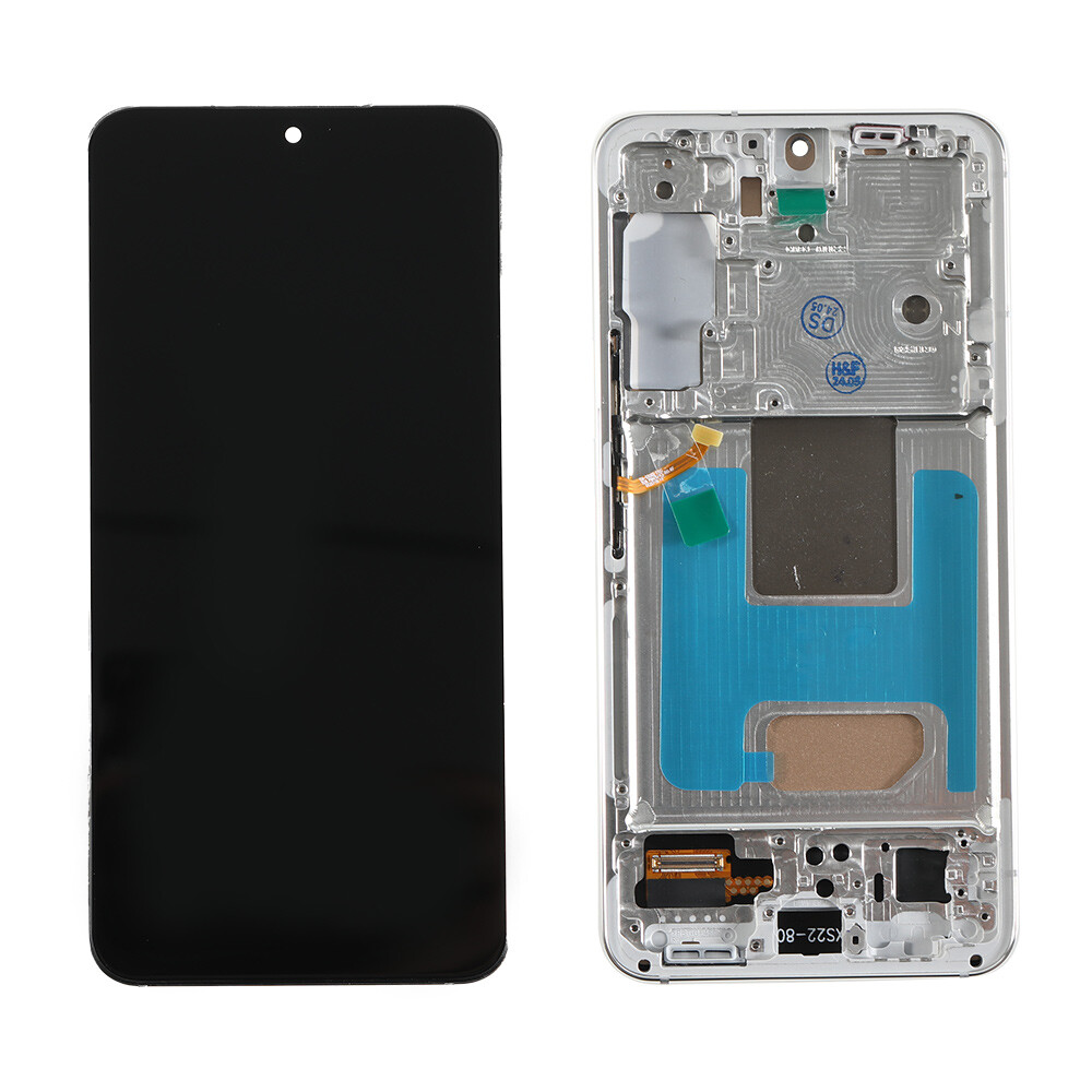 Small LCD Display Touch Screen Frame Assembly Replacement For Samsung Galaxy S22
