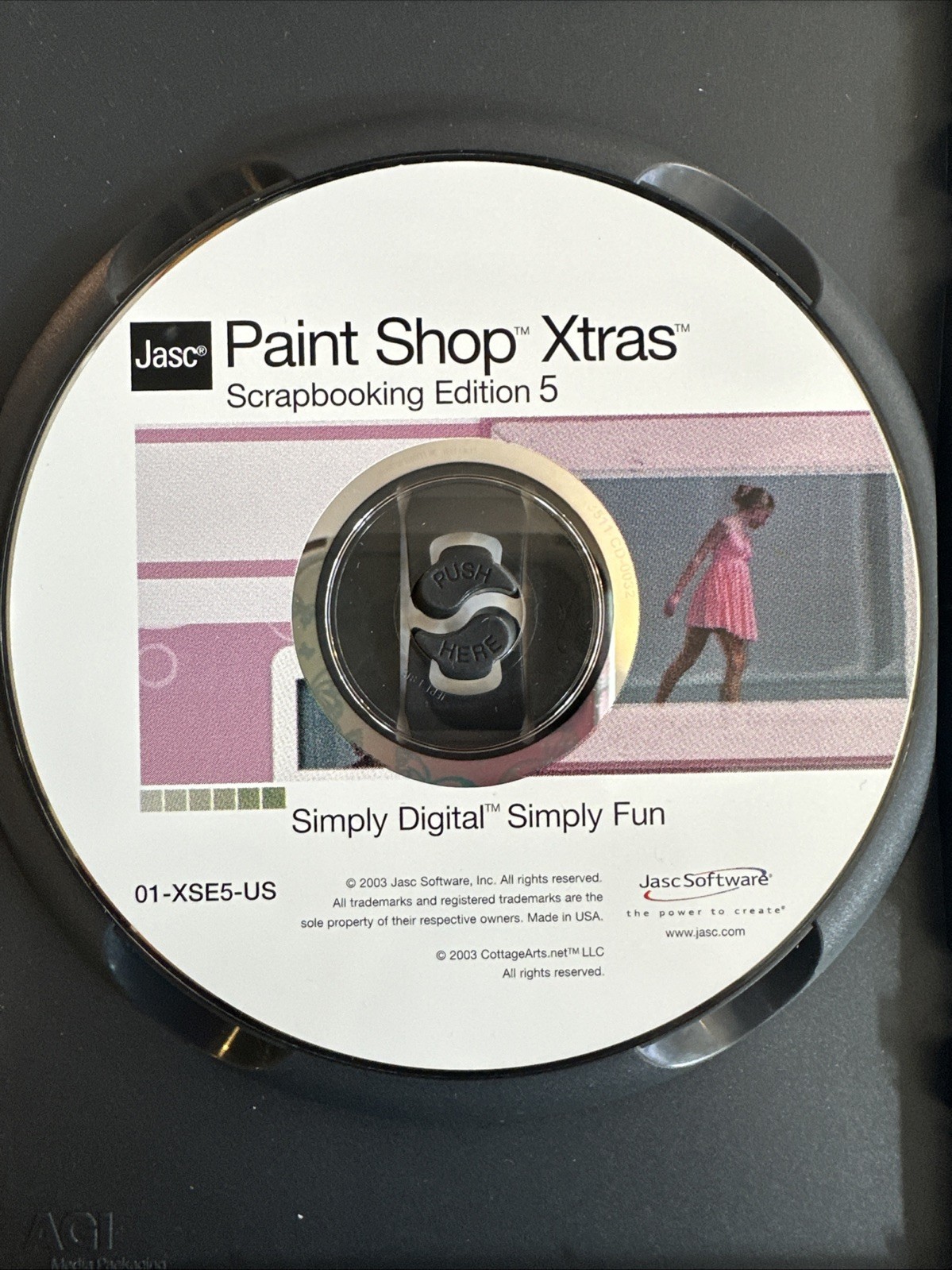 Paint Shop Xtras Scrapbooking Edition 5 PC CD-ROM 2004 Creating Digital Layouts