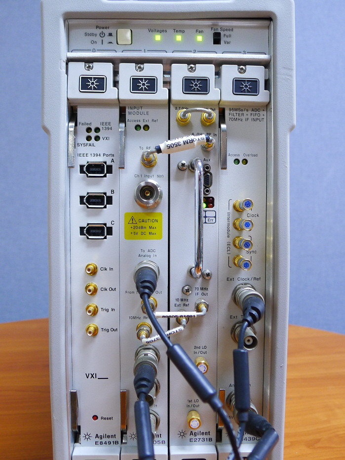 Agilent Vector Signal Analyzer E8408A Opt.001 w/E8491AB, 89605B, E2731B, E1439C