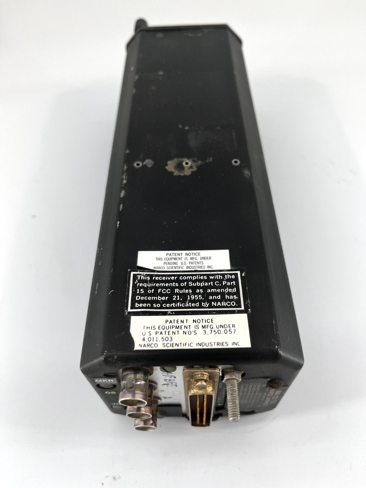 NAV-122 / NAV 122 | Narco VOR LOC Glideslope Navigation Receiver Indicator CORE