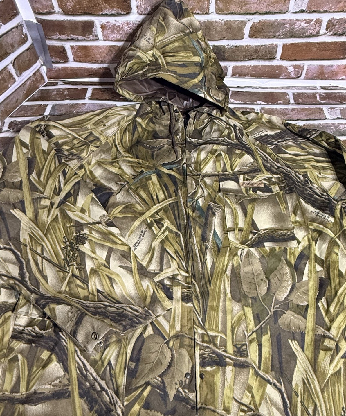 VTG Hodgman Waterproof PVC  Rain Jacket Advantage Wetland Camo Duck Hunting