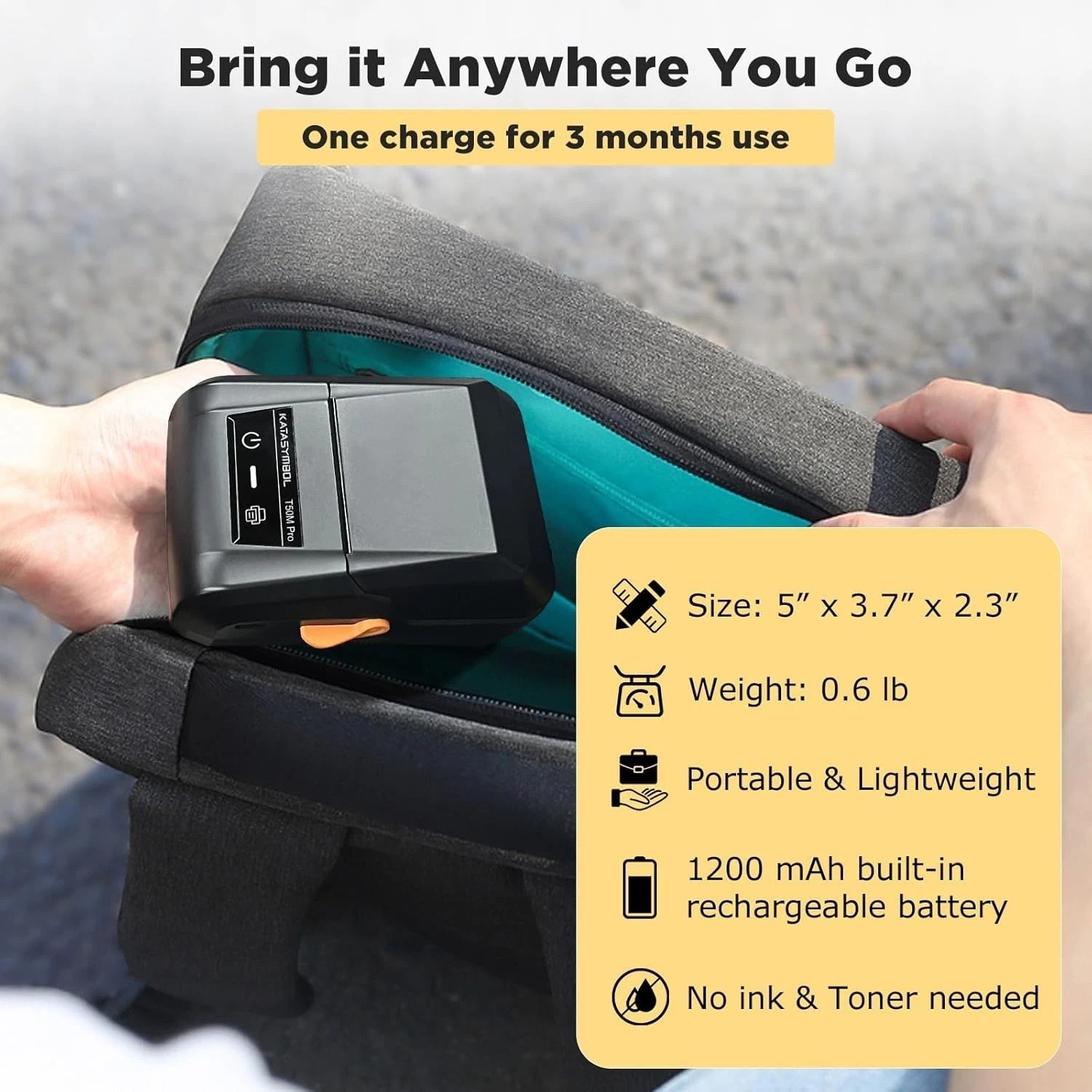 Smart Labeling Machine with App Control and Multiple Font Options for Easy Use