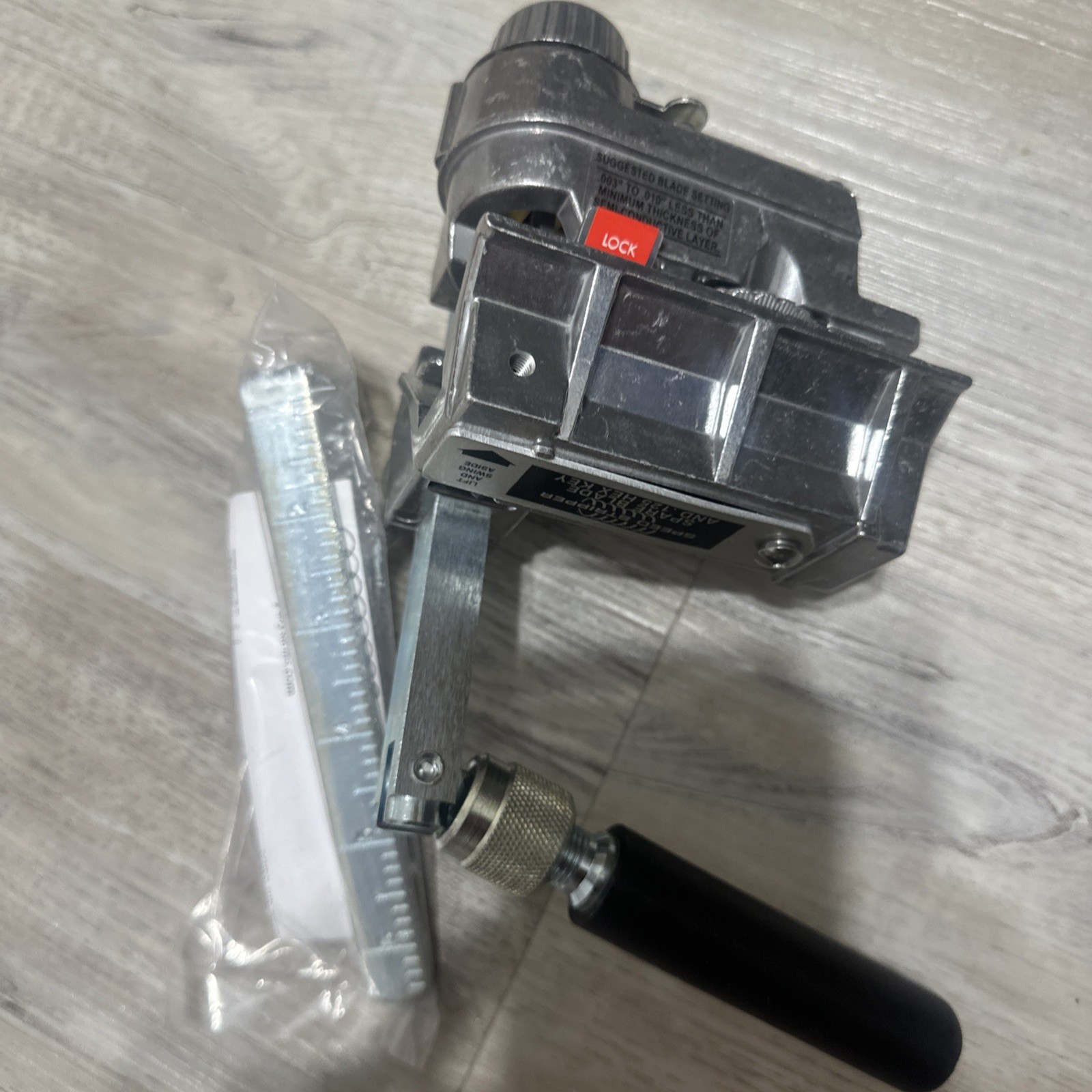 Speed Systems "Adjusto-Scribe" Stripper model # 1542-2AS