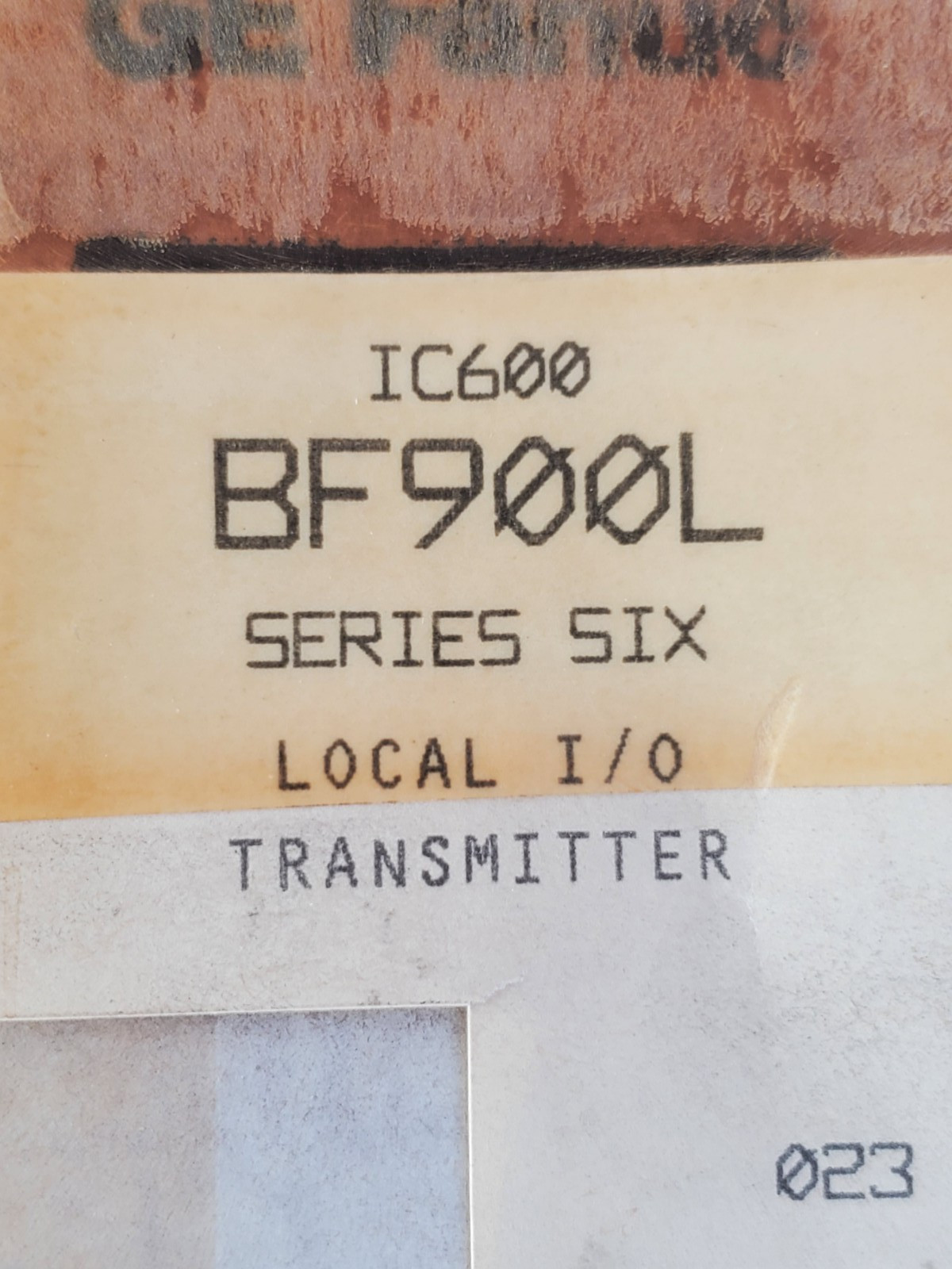 GE Fanuc BF900L Transmitter Module