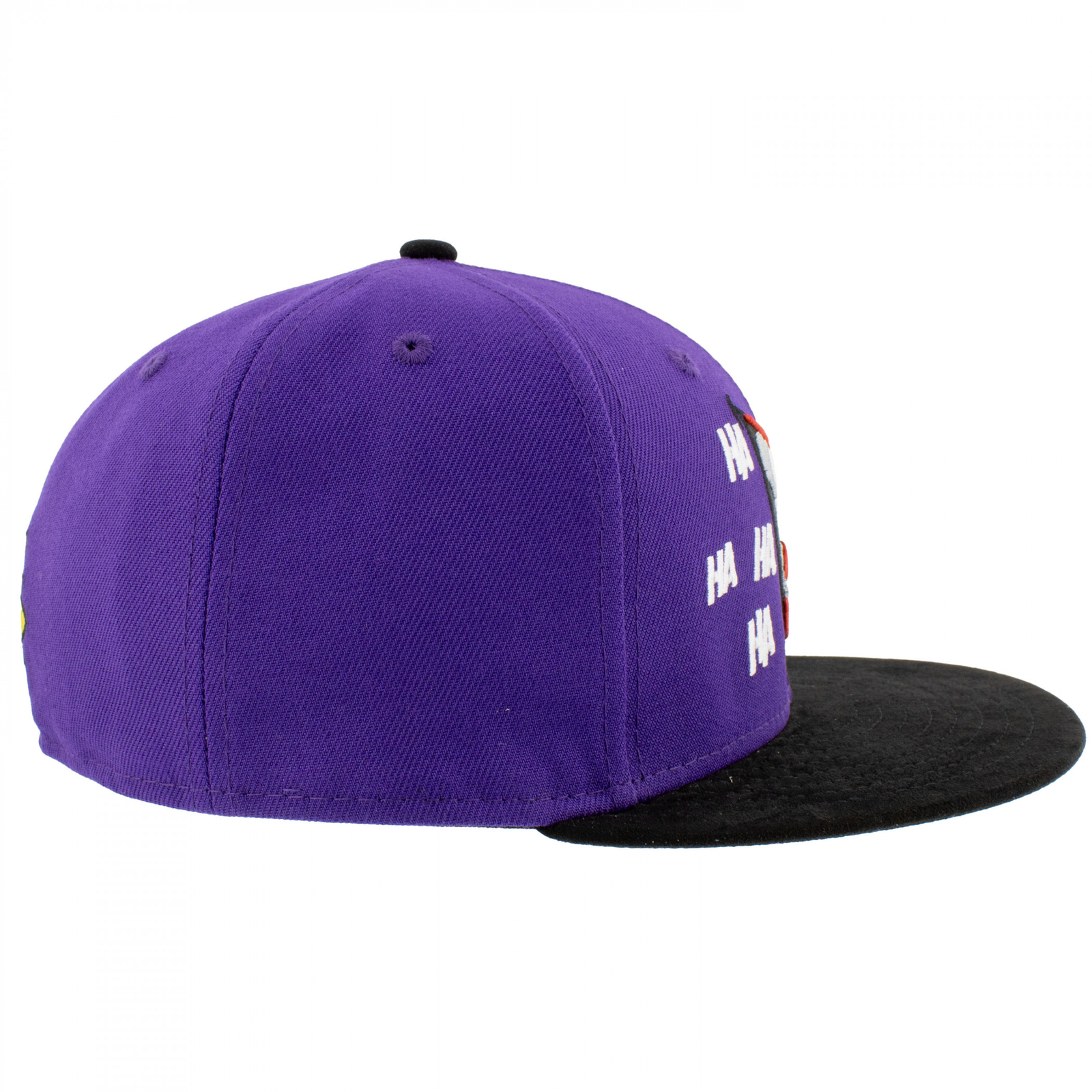 The Joker Big Laughs New Era 59Fifty Fitted Hat Purple
