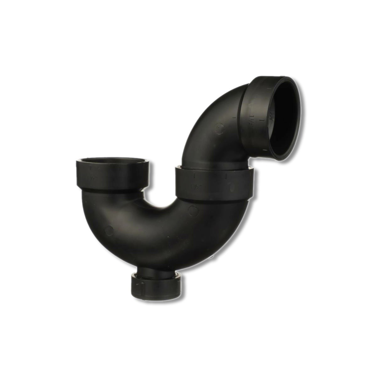 Charlotte Pipe 1-1/2 in X 1-1/2 in ABS P-Trap ABS00707X0600