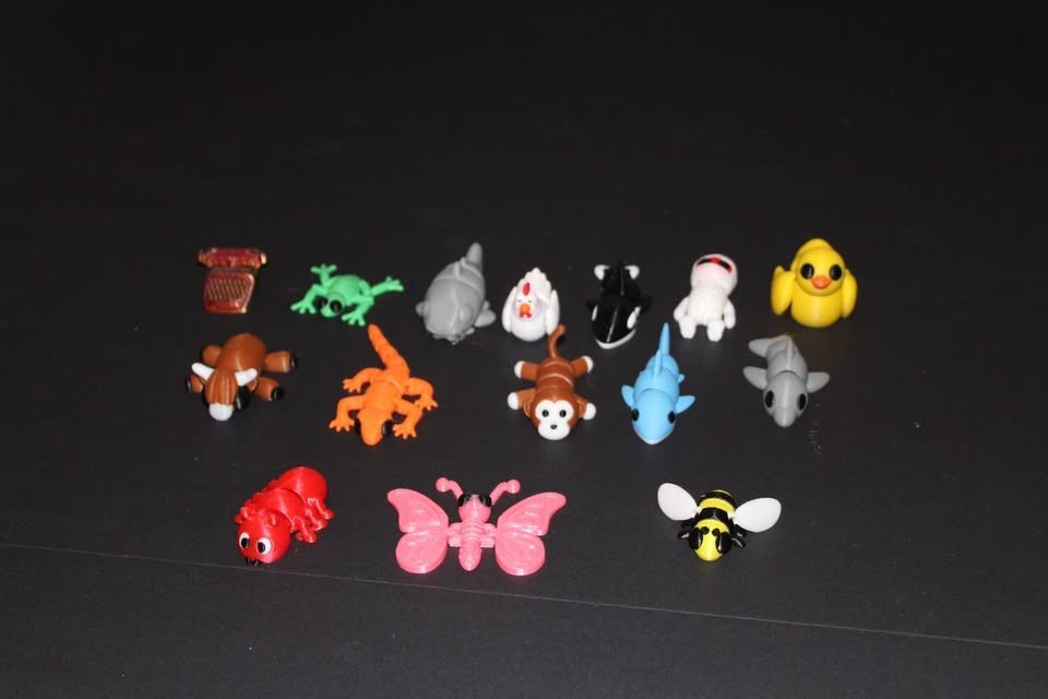 3d printed mini animals
