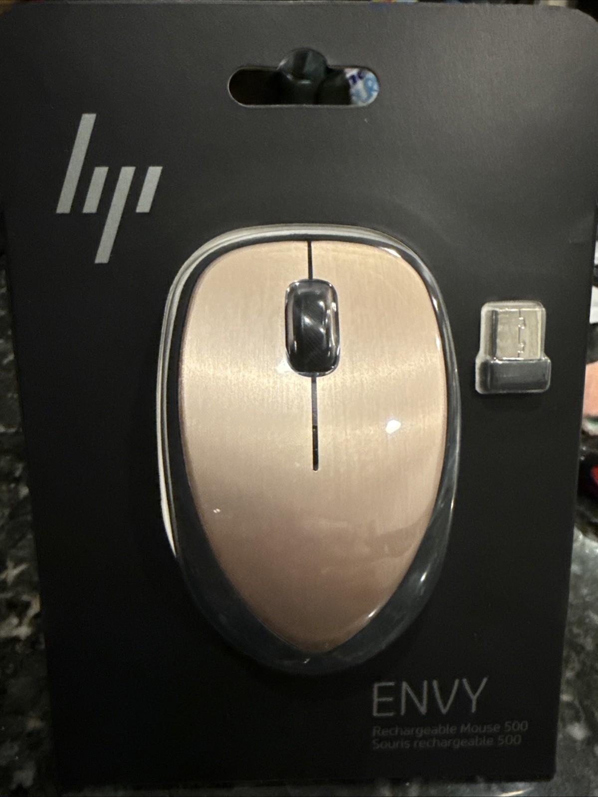 Envy rechargeable Mouse 500 (Rose Gold)—Brand New sealed in Box—