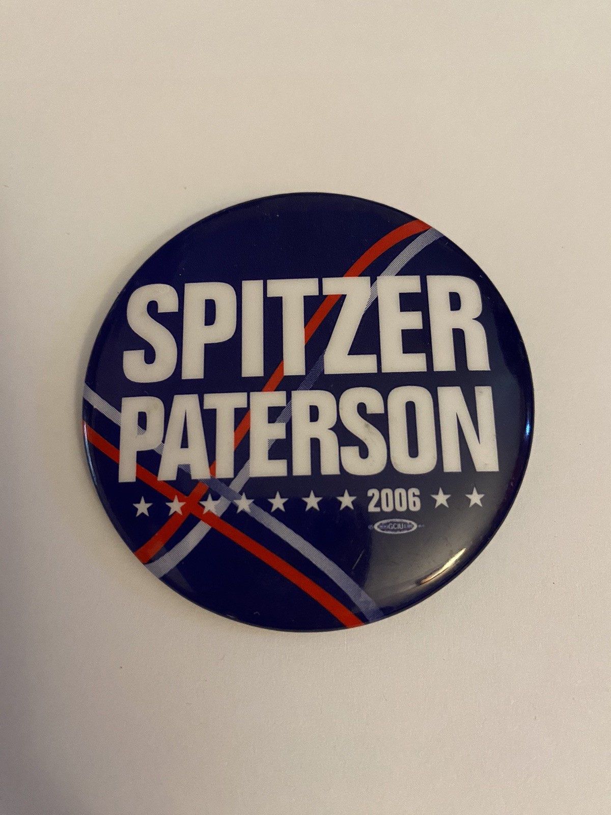 Spitzer Paterson 2006 Pin Back Button P140