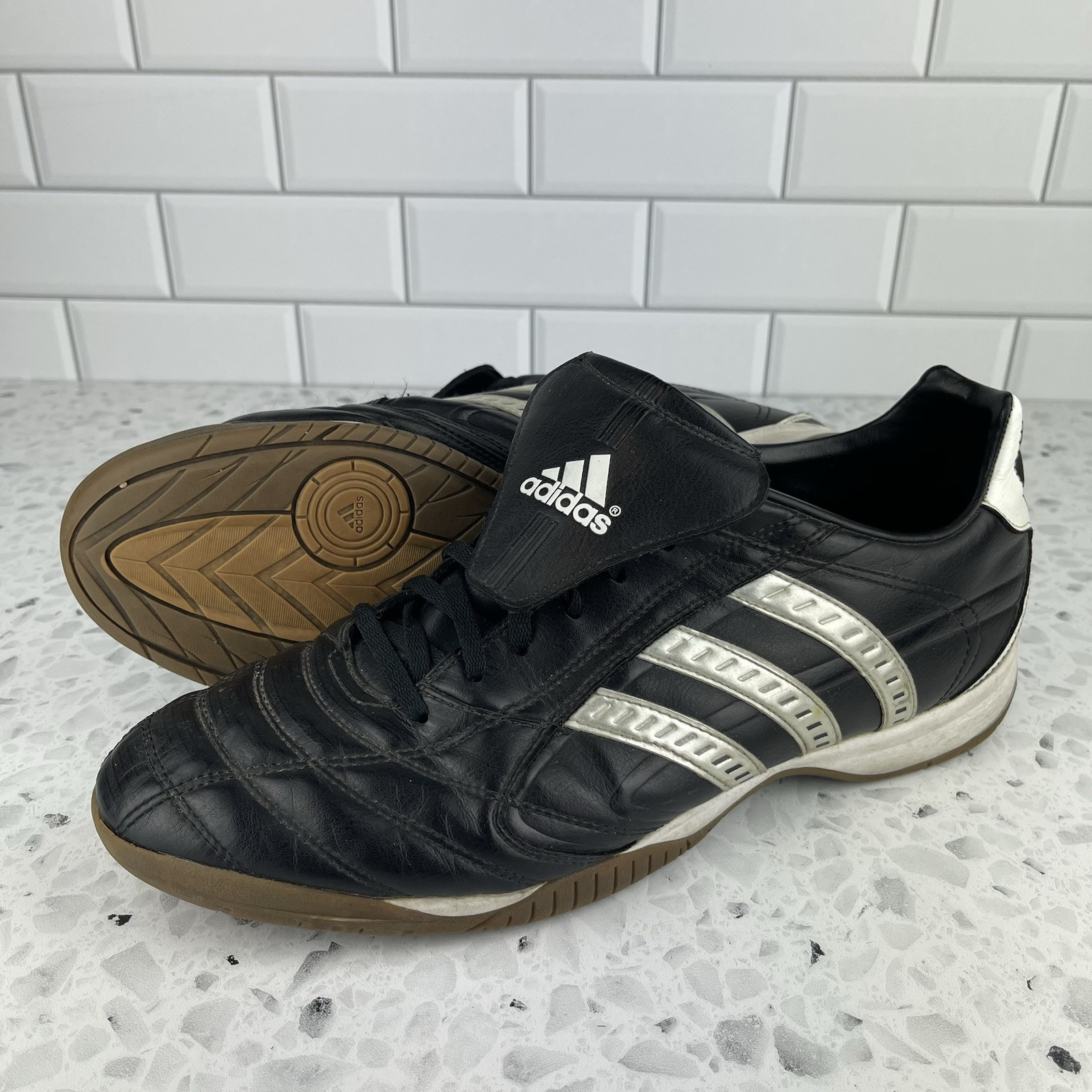 Adidas Traxion Used Indoor Soccer Shoes  -457