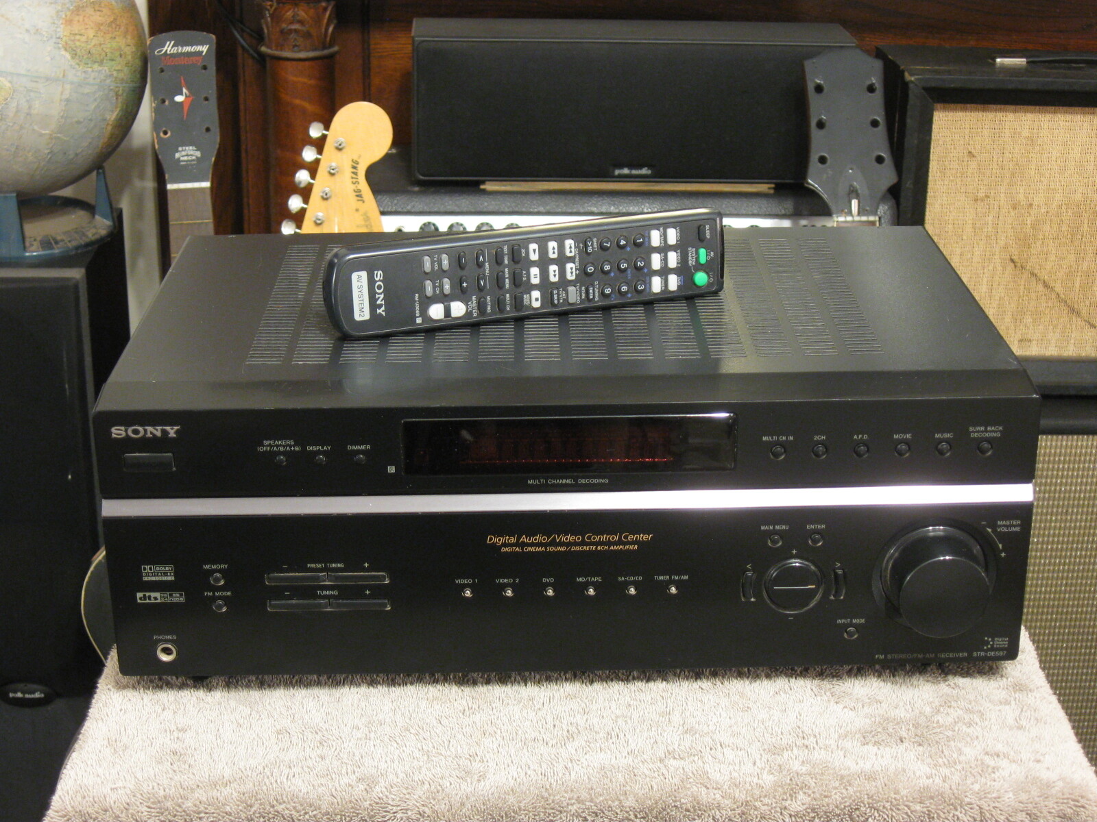 Sony STR-DE597 Multi Channel AV Audio Video AM FM Receiver - 6.1