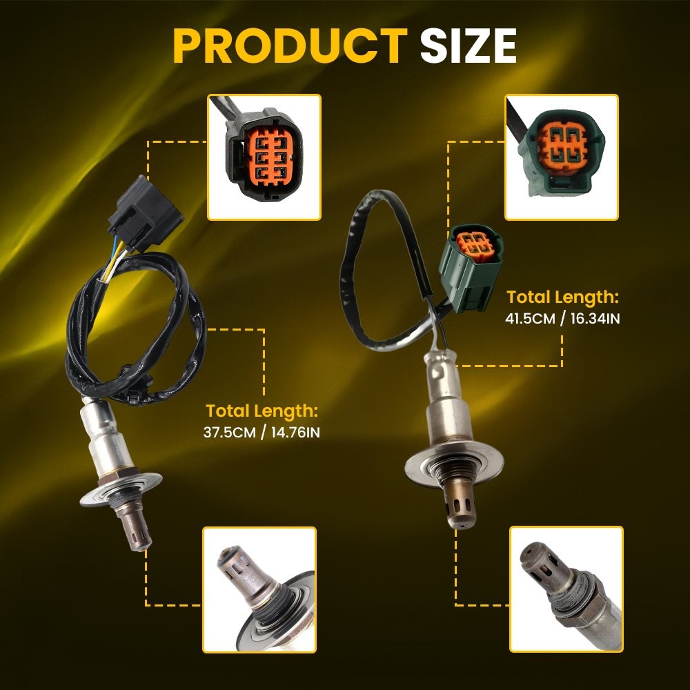 2x O2 Oxygen Sensor Upstream Downstream For 2014-2017 Subaru Forester 2.0L H4 EA