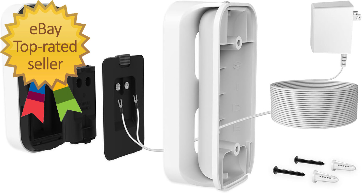 Smart Garage Door Video Keypad Wired Power Kit-Works with  and Craftsman