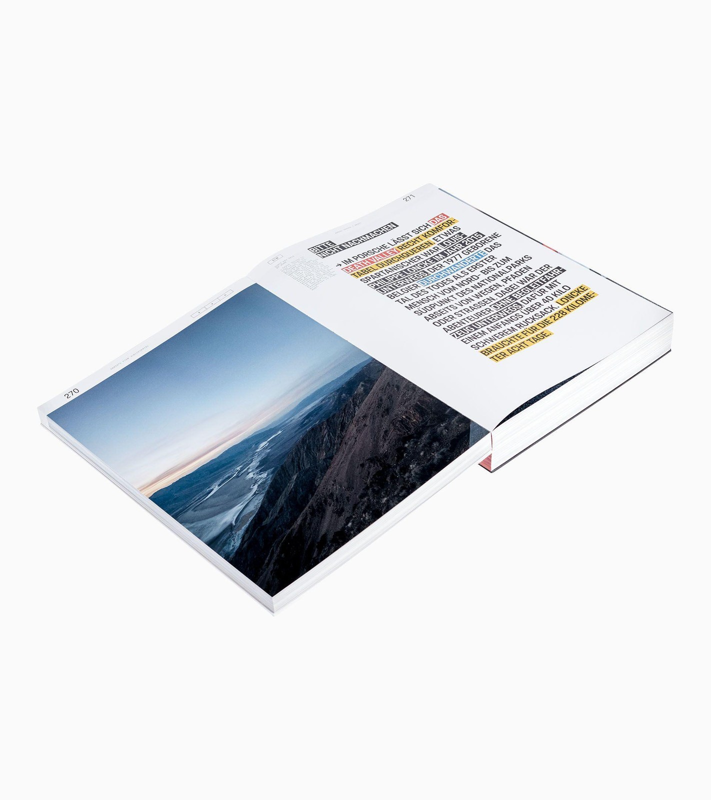PORSCHE AHEAD coffee table book